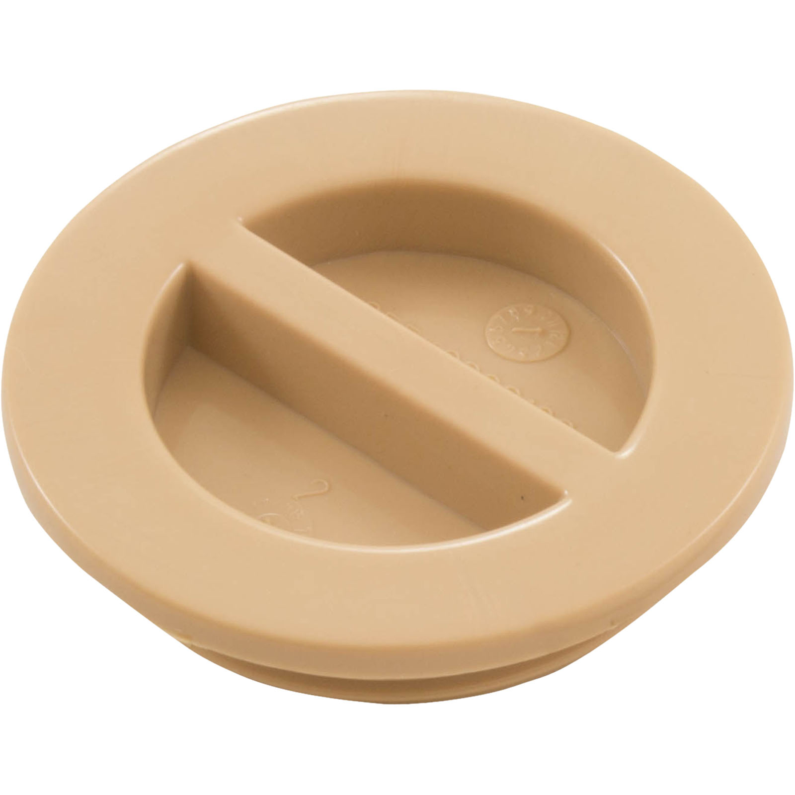 Picture of 25542-009-000 1.5In Npt Flat Plug Tan