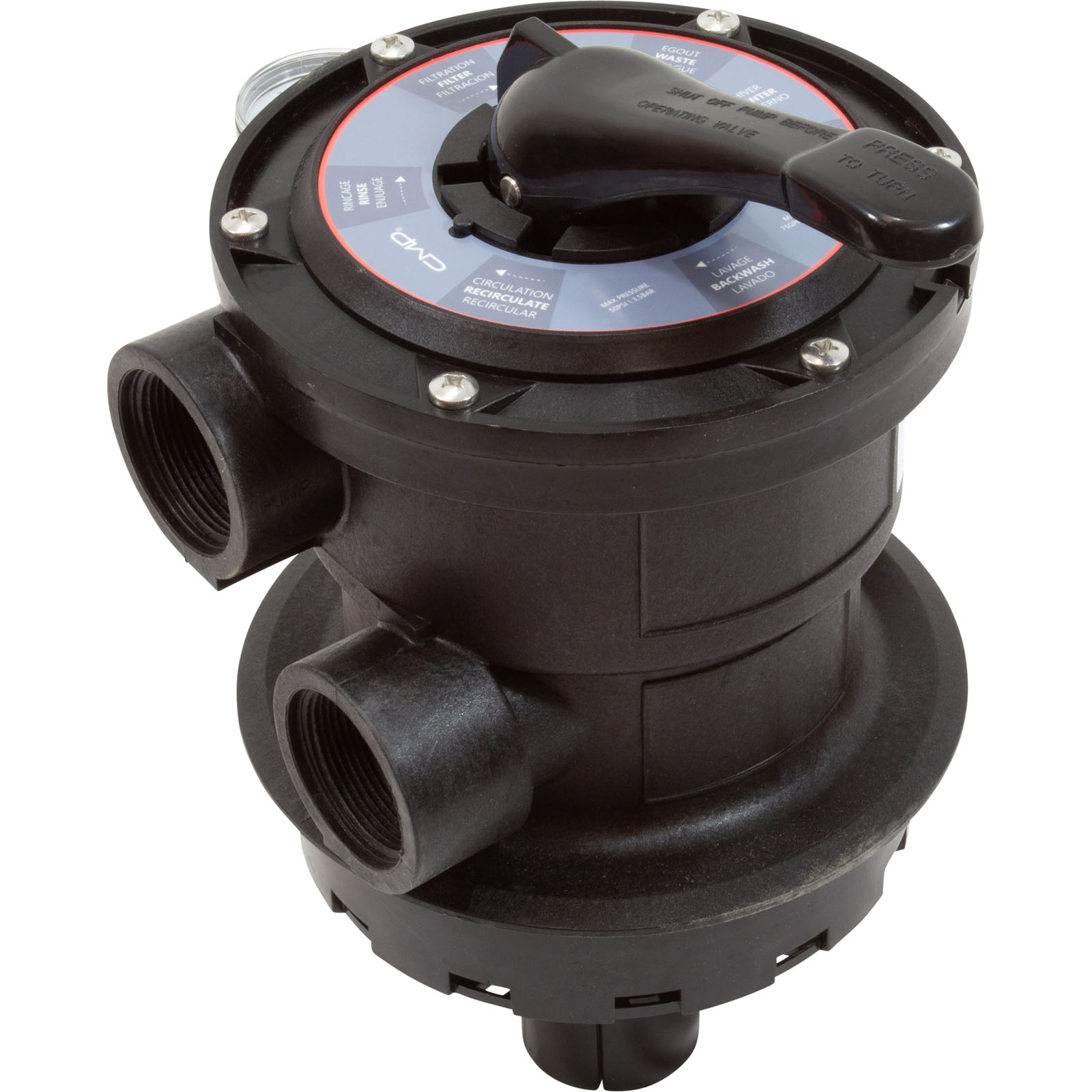 Picture of 27515-154-000 Multi-Port 1.5In Fpt Valve Black T/M Sand