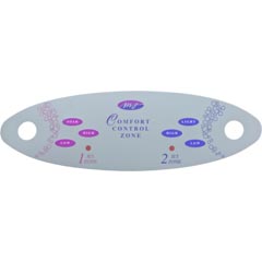 OVERLAY, MARQUIS SPA MTS II, 6 BUTTON (650-0371 PANEL) | 650-0461