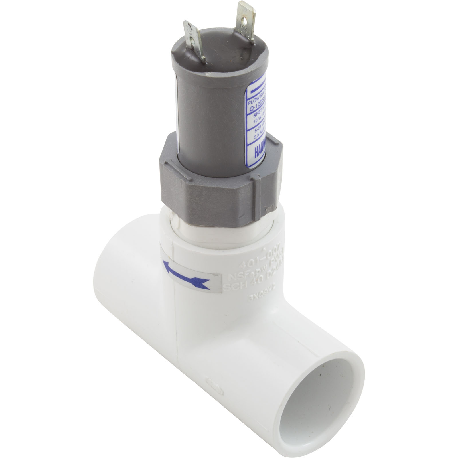FLOW SWITCH W/TEE FITTING(CABLE NOT INCLUDED) 