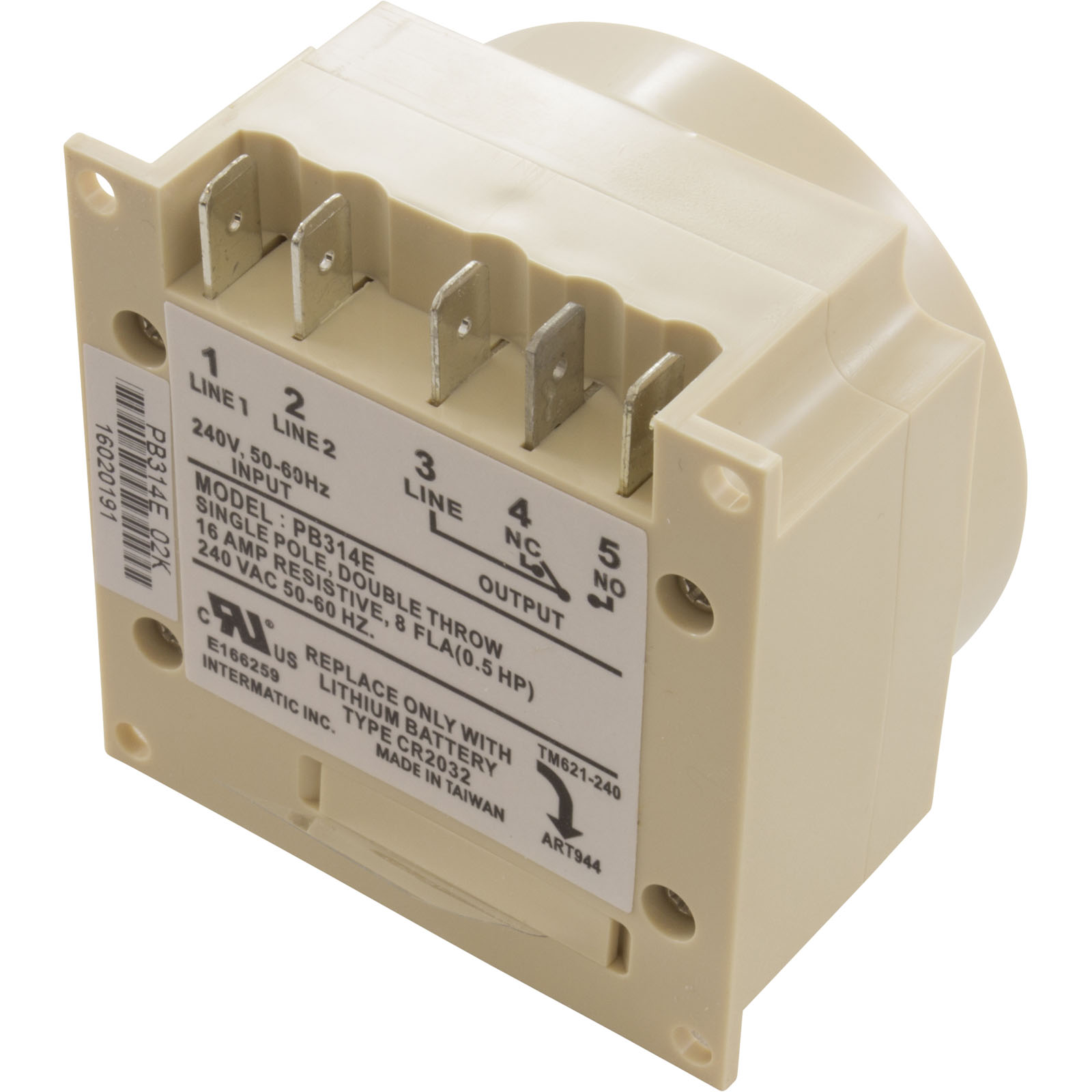 ELECTRONIC 24HR 240 VAC REPLACEMENT CLOCK KIT FOR PB CLOCK 