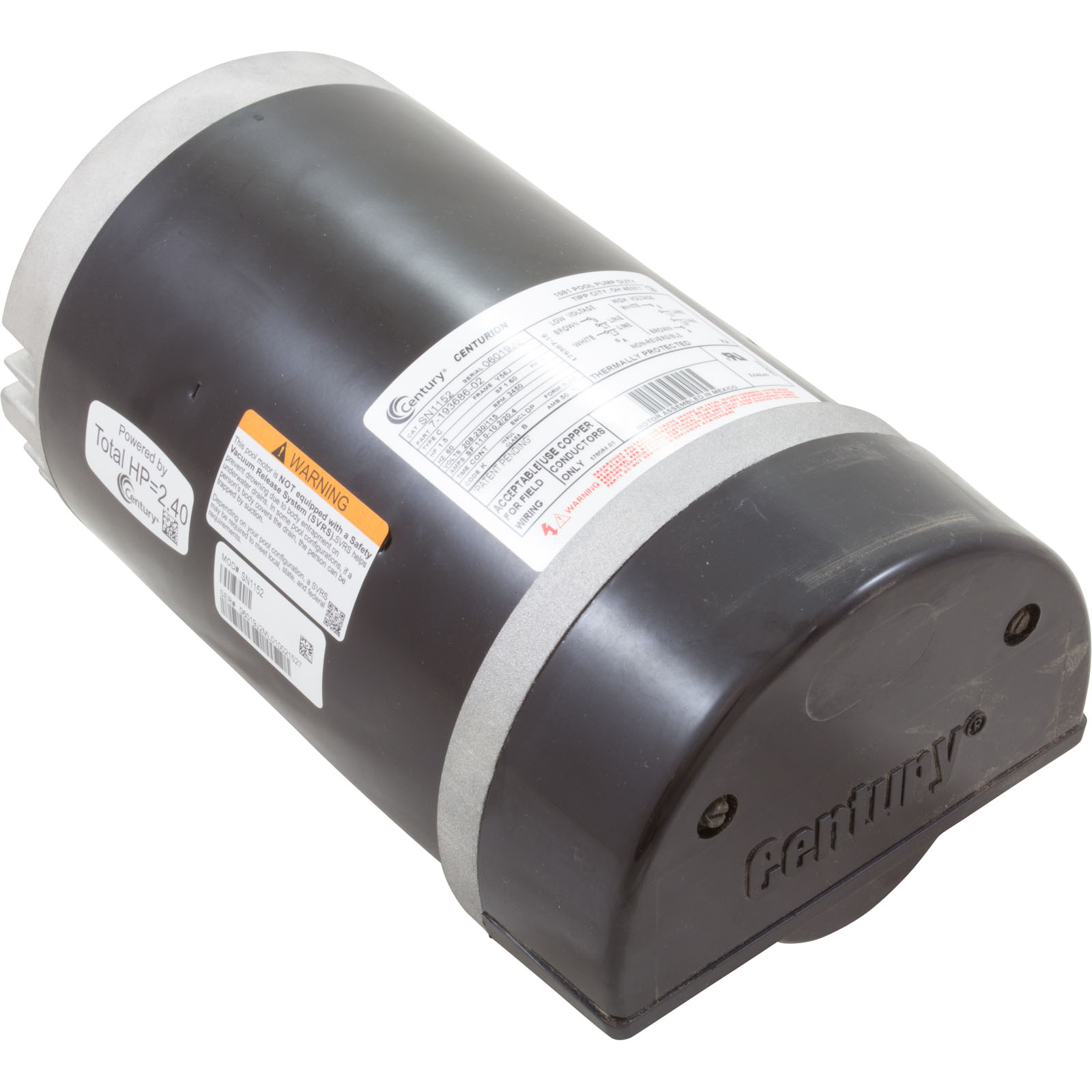 Picture of SN1152 MtrCent1.5Hp115/208-230V1-SpSf1.656Jfr