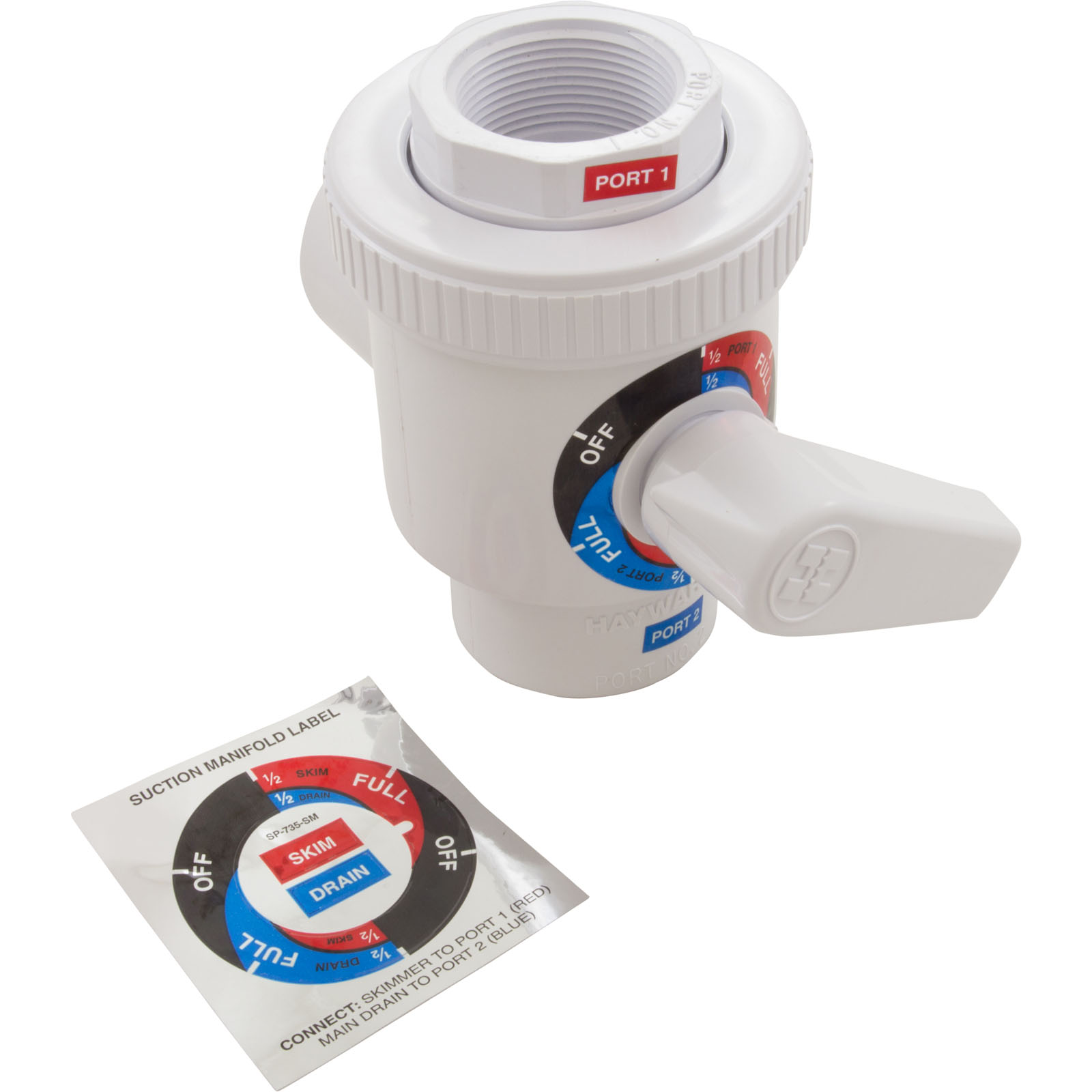 CYC BALL VALVE, 4-PORT 1-1/2