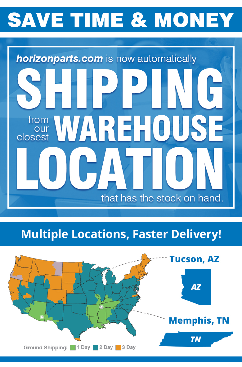 2 Shipping Locations